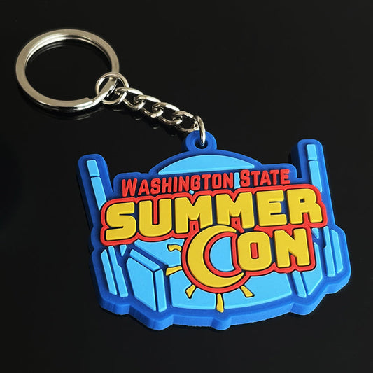 3D Soft PVC Keychains for Educational Promotions