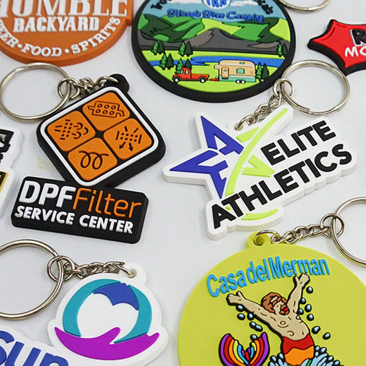 Why Choose Custom Die Cut Rubber Keychains Over Standard Options?