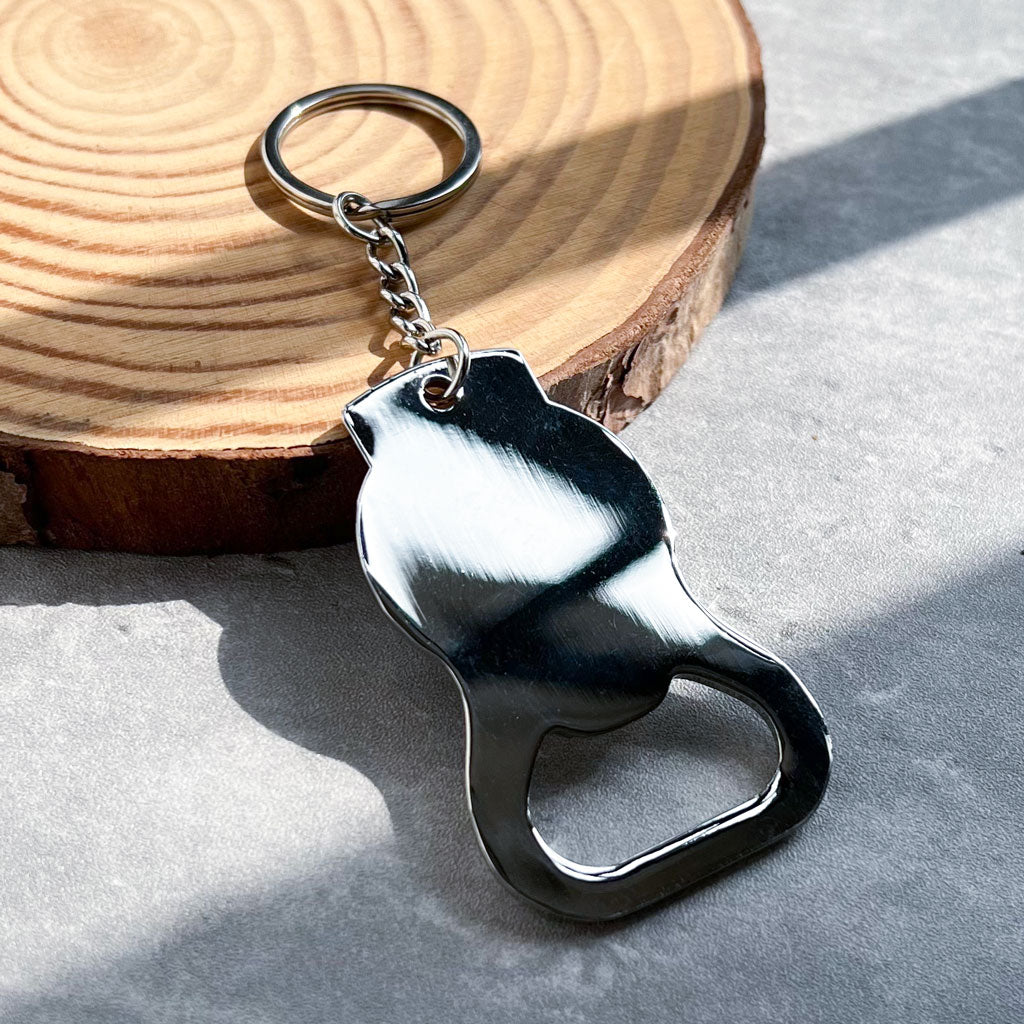 Custom Zinc Alloy Opener Keychains-8S