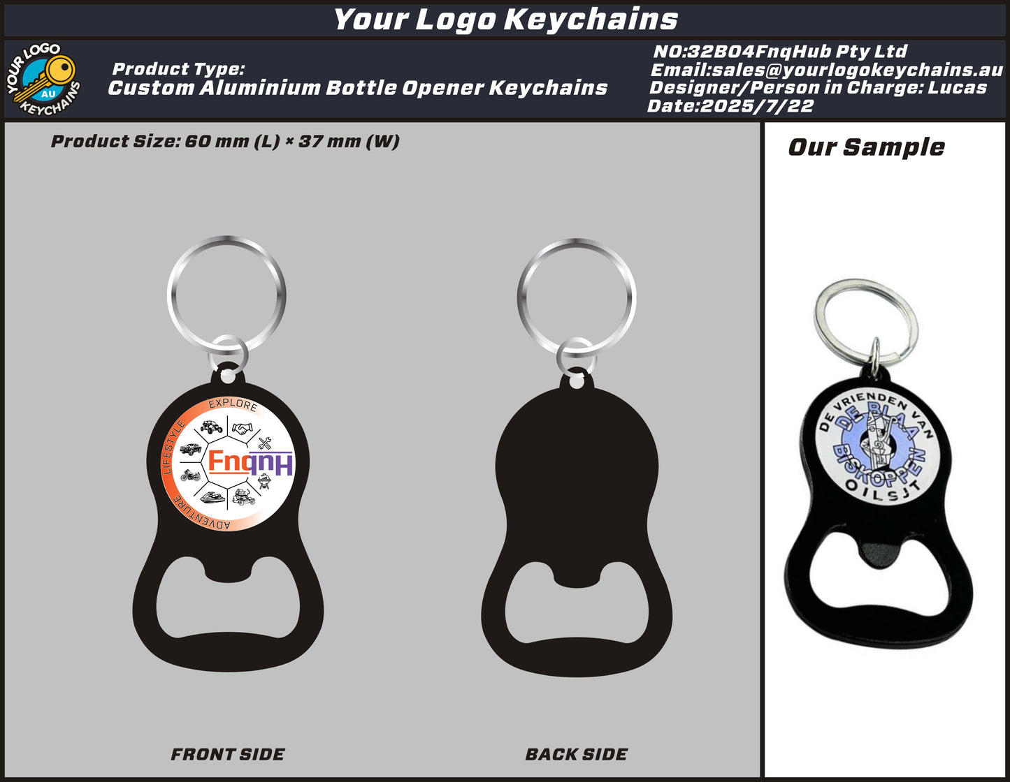 Aluminium Bottle Opener-32K4FnqHub Pty Ltd 20250721